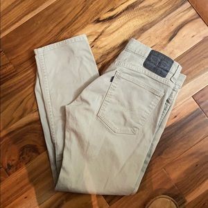 Levi’s 513 beige jeans